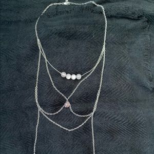 Statement Necklace - Silver